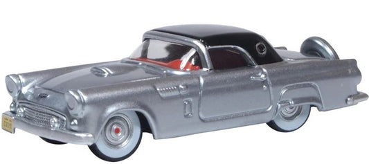 1956 Ford Thunderbird Gray Metallic and Raven Black - 87TH56007 : HO