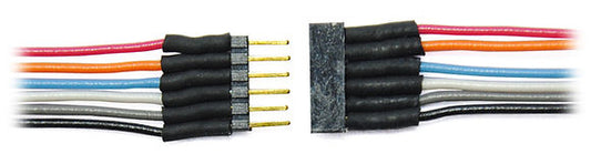 6-Pin Micro Connector w/colored wires - 1477
