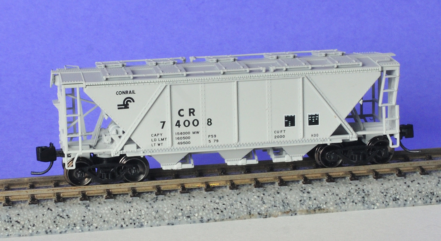 H30 PRR 3-Bay Covered Hopper Conrail - 90519 : N