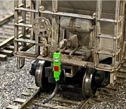 Modern EOT (End of Train) Device v2.0 Green - Universal Fit (3 Pack) - 907U : HO