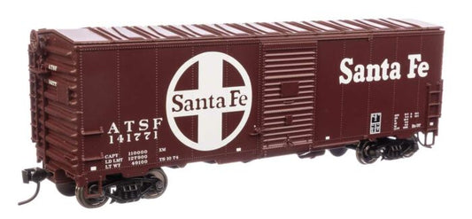 40 FT AAR Modernized 1948 Boxcar Santa Fe ATSF 141771 - 1202 : HO