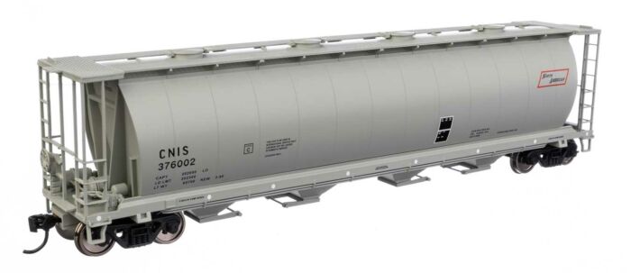 59' Cylindrical 4-Bay Covered Hopper CNIS-7889 : HO