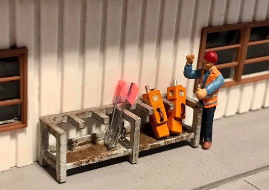 EOT Storage Rack v2.0 (Large) Aluminum / Weathered - MAC911 : HO