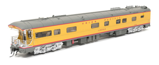 Union Pacific Business Car, UP #101 "Lincoln", Yellow "Building America" Drumhead - 9594 : HO
