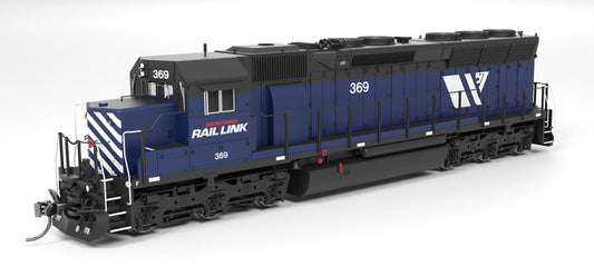 EMD SD45, MRL 368, Blue w/ "W" logo (2000-2015) , No-Sound / DCC-Ready - 9818 : HO