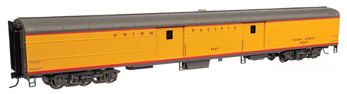 85' American Car & Foundry Baggage Car-City of San Francisco - Union Pacific - 9820 : HO