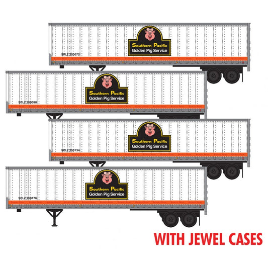 Southern Pacific Golden Pig Services 45' Trailer SPLZ 250072, 250098, 250134, 250176 - 98302228 : N