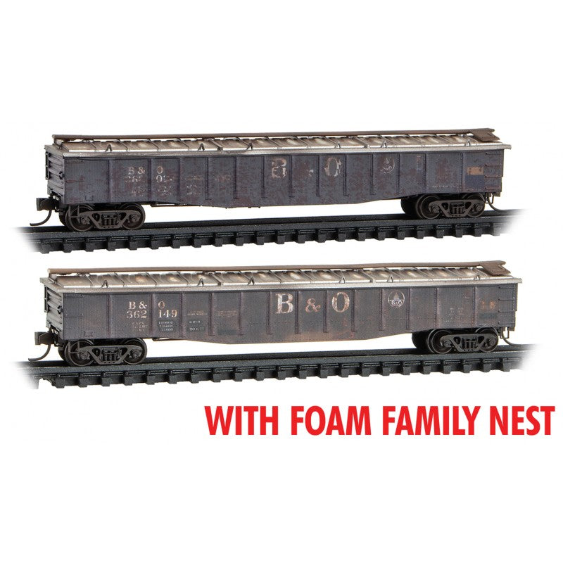 50' Gondola B&O (2-Pack)-99305069 : N