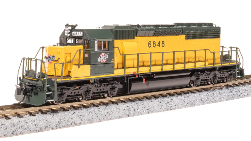 EMD SD40-2 Chicago & NorthWestern CNW 6848 DCC Ready - 9953 N Scale