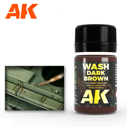 Dark Brown Wash 35ml-AK045