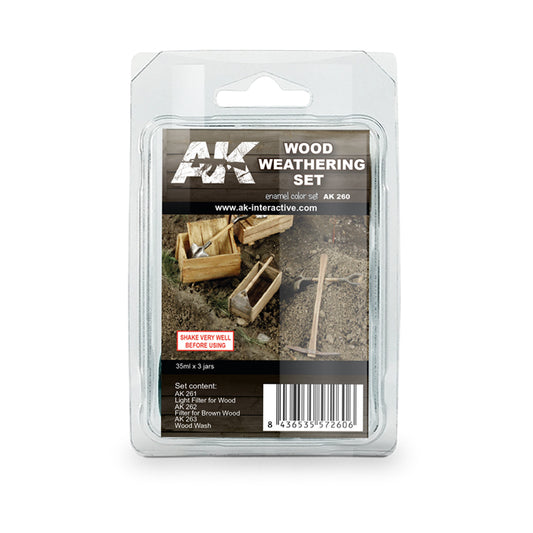 Wood Weathering Set - AK260