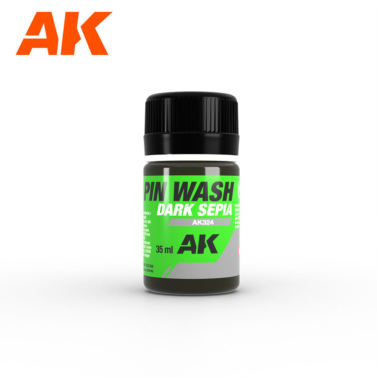 Pin Wash, Dark Sepia 35ml-AK324