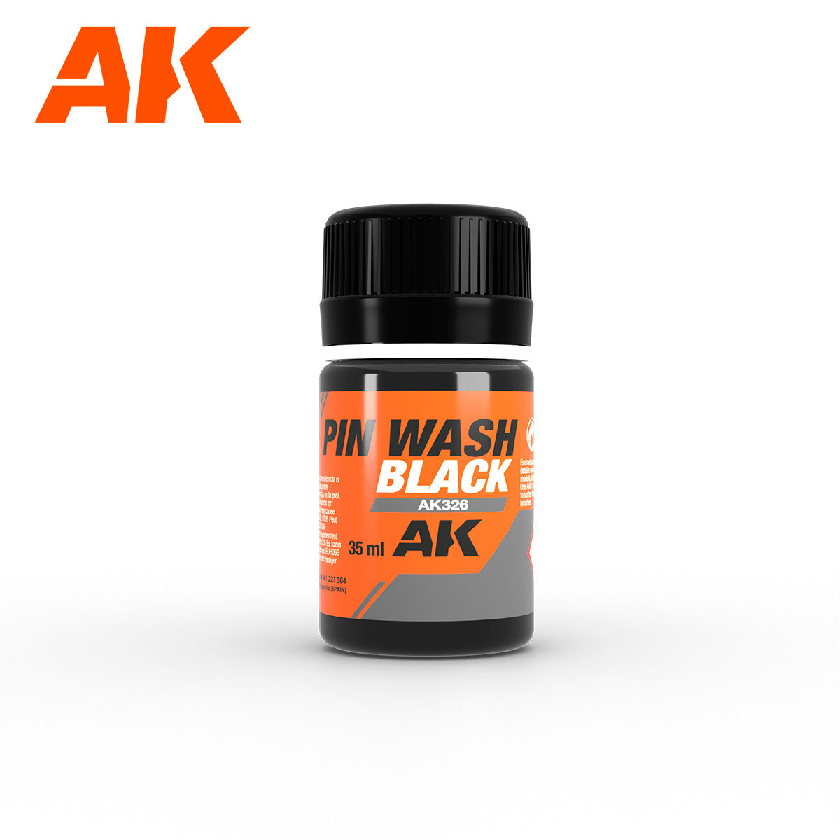 Pin Wash, Black 35ml - AK326