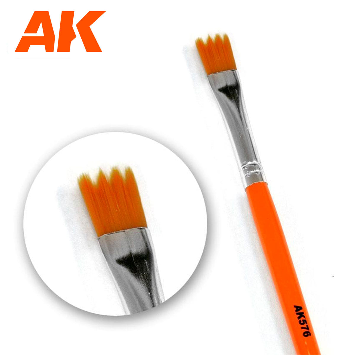 Saw Shape Weathering Brush - AK576