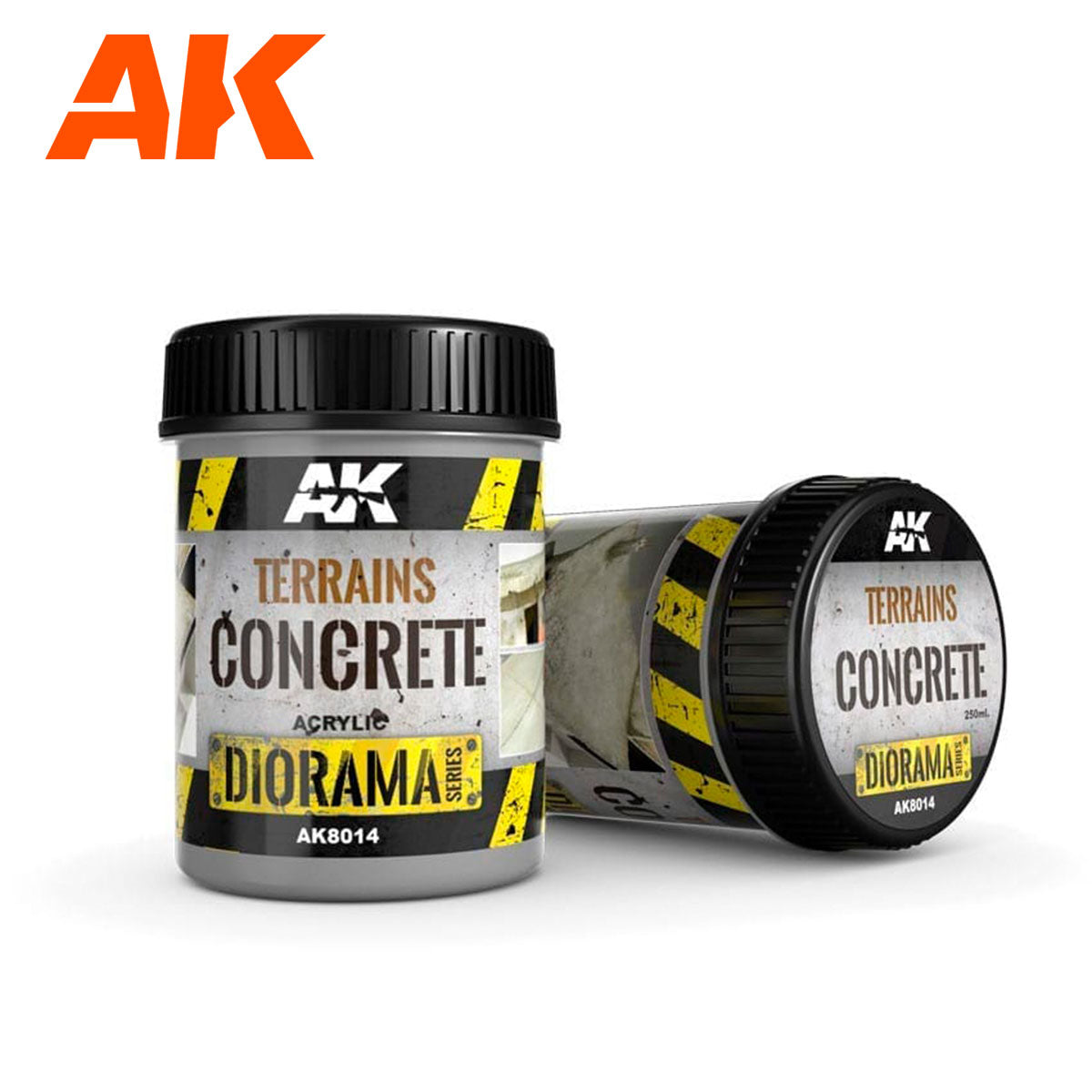 Terrains Concrete 250ml Acrylic, Diorama Series - AK8014