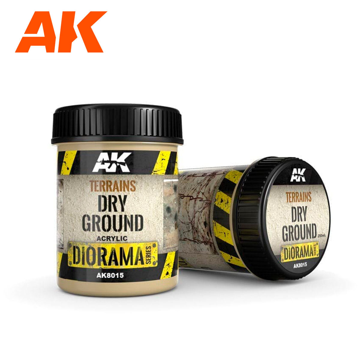 Terrains Dry Ground 250ml Acrylic, Diorama Series - AK8015