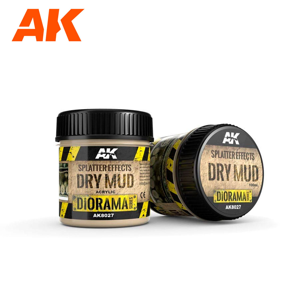 Splatter Effects: Dry Mud, 100ml - AK8027