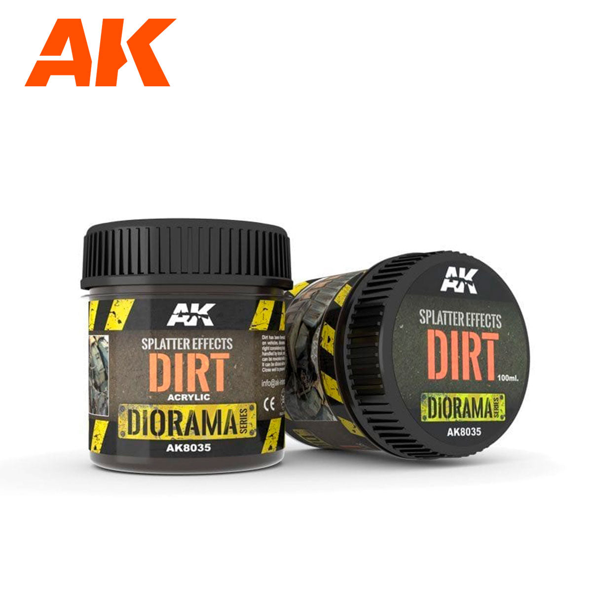 Splatter Effects Dirt 100 ml, Diorama Series - AK8035