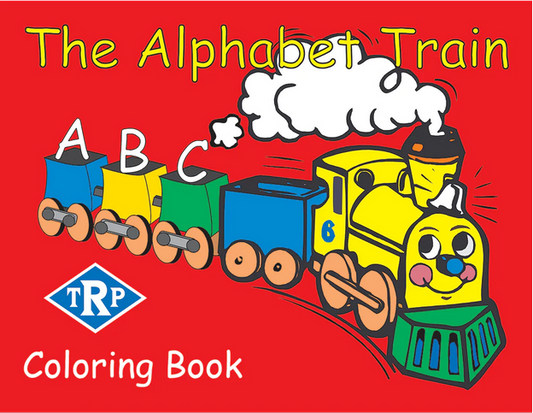 The Alphabet Train Coloring Book-ATCB