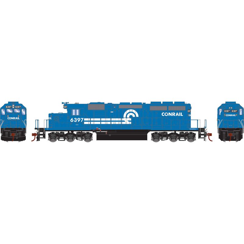 EMD SD40-2 Locomotive, Conrail CR #6397 DC/DCC Ready - ATH1223 : HO