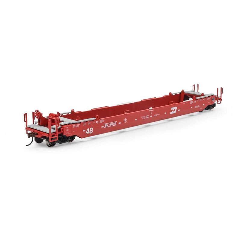 48' Husky Stack Well, Burlington Northern BN #64005 - 1352 : HO