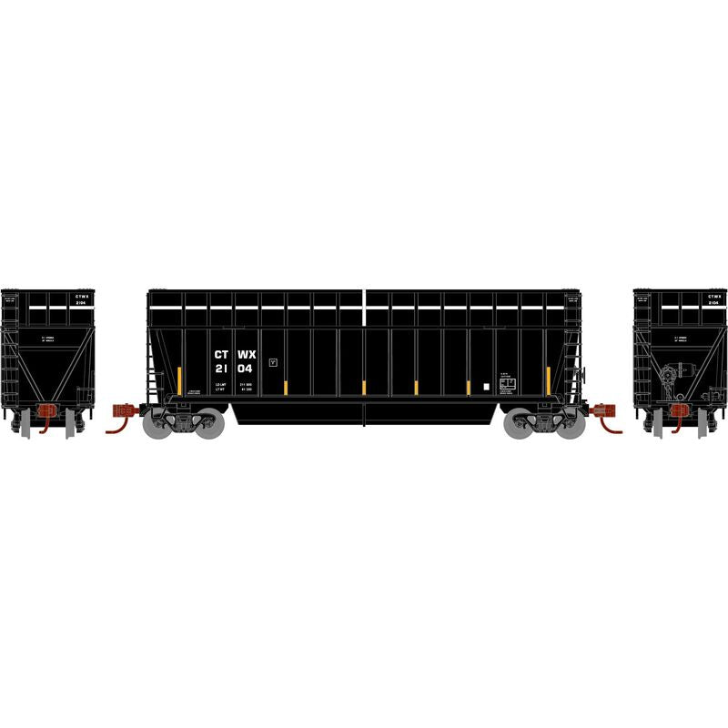 Berwick Bathtub Extended Side Gondola, CTWX #2104 - ATH-1404 : N