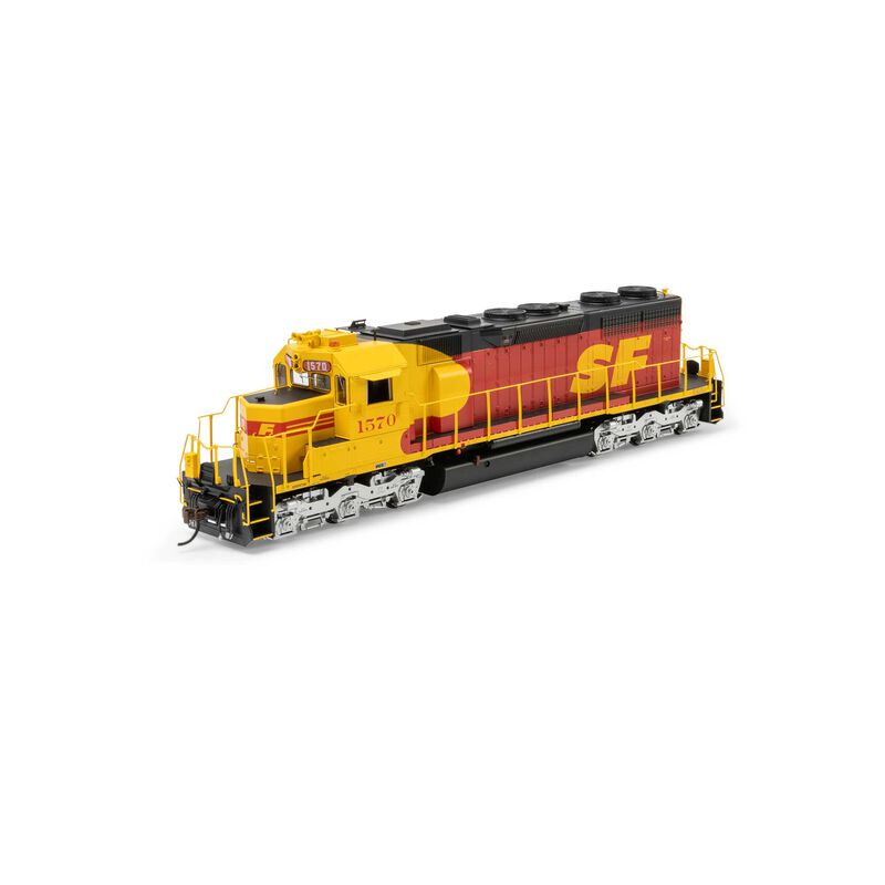 EMD SD39 Locomotive with DCC & Sound, ATSF #1565 - ATH-1454 : HO