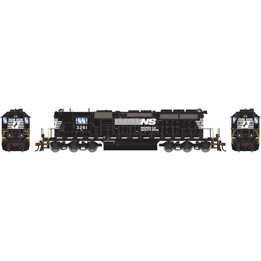 EMD SD40-2 Locomotive, Norfolk Southern, NS #3261 DC/DCC Ready - ATH1800 : HO
