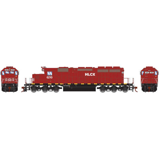 EMD SD40-2 Locomotive, Helm Leasing HLCX #6210  DCC/Sound - ATH1811 : HO