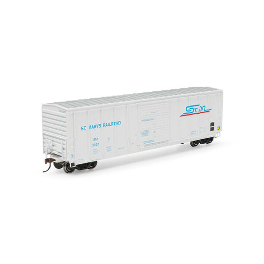 PS 5277 Box Car, St. Marys Railroad SM #3418 - 1935 : HO