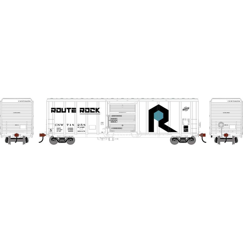 50' PS 5344 Box Car, CNW Ex-Rock #718258 - 2035 : HO
