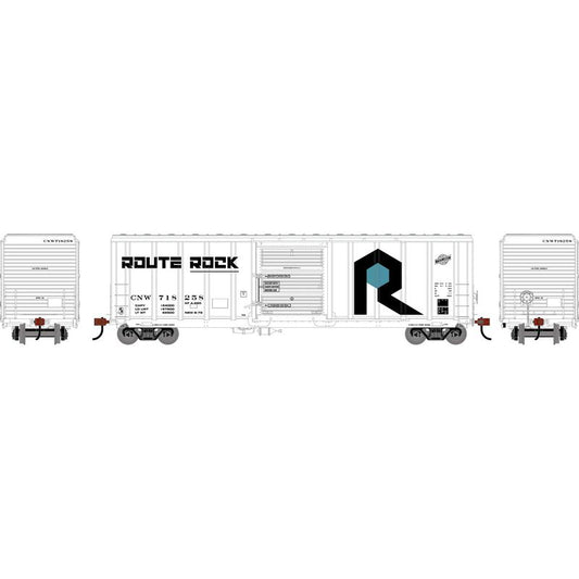 50' PS 5344 Box Car, CNW Ex-Rock #718340 - 2036 : HO