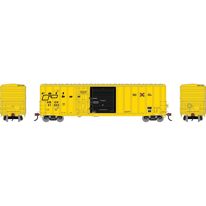 50' FMC 5277 Combo Door Box Car, ABOX 'Late' #51131 - ATH-2128 : HO
