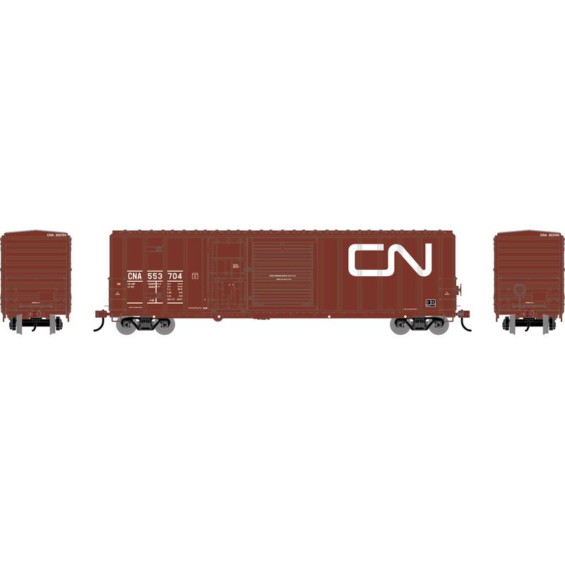50' FMC 5277 Combo Door Box Car, CNA #553735 - ATH-2133 : HO