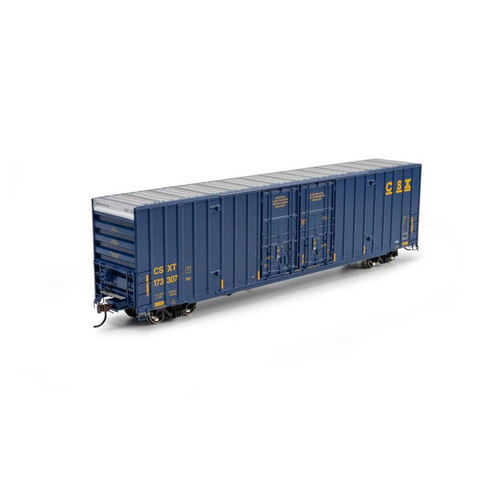 60' Gunderson High Cube Double Door Box Car, CSXT #173307 - ATH-2274 : HO