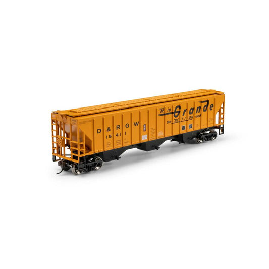 PS 4740 Covered Hopper, DRGW #15490 - ATH-2366 : HO