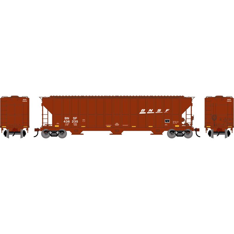 FMC 4700 Covered Hopper, BNSF #436709 - ATH-2483 : HO