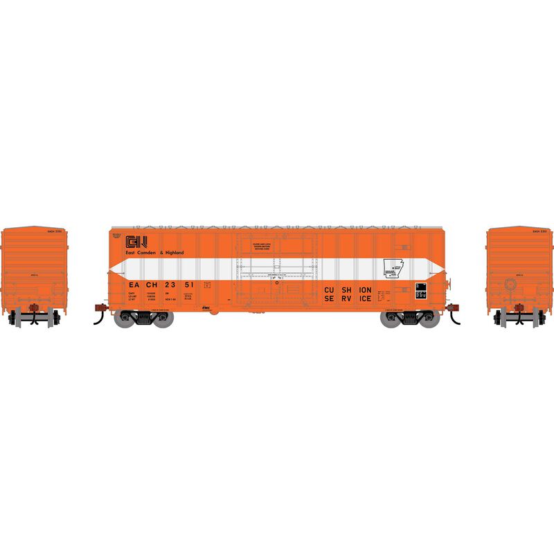 50' FMC 5327 Plug Door Boxcar, EACH #2351 - ATH-2777 : HO