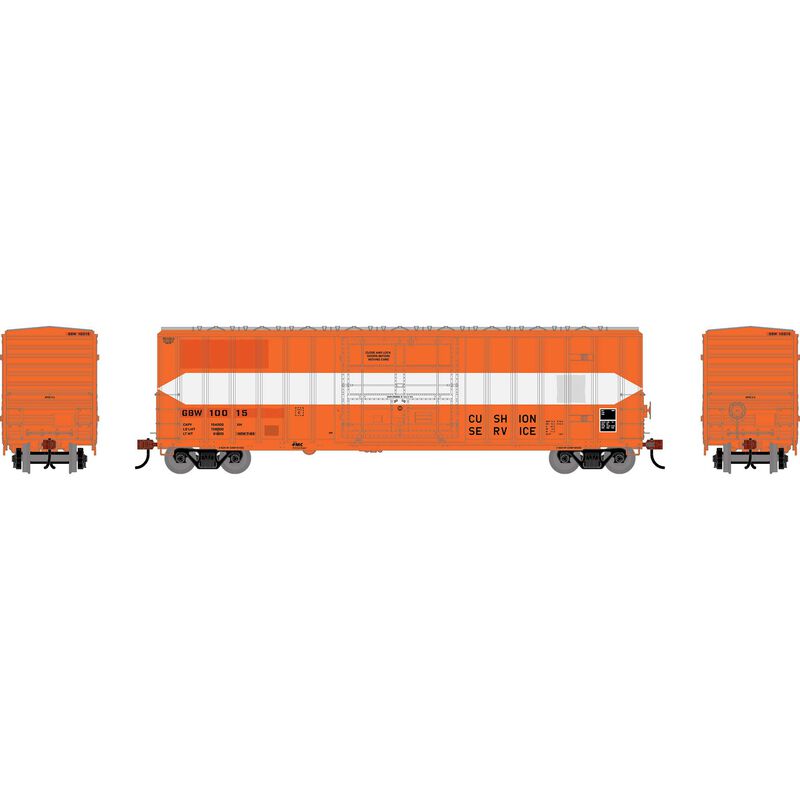 50' FMC 5327 Plug Door Boxcar, GBW #10021 - ATH-2781 : HO