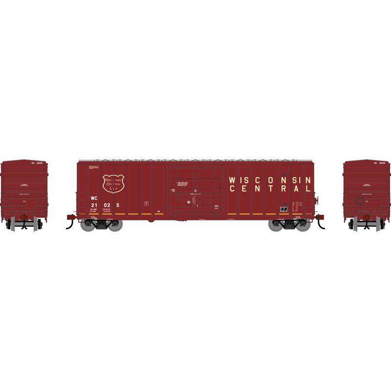 50' FMC 5327 Plug Door Boxcar, WC #21077 - ATH-2787 : HO