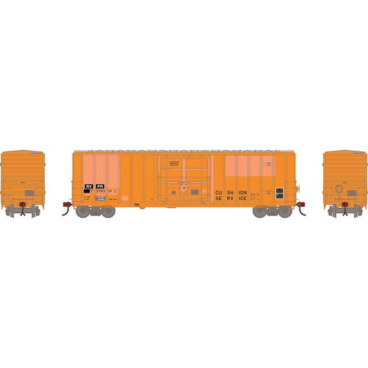 50' FMC 5327 Plug Door Boxcar, Primed for Grime RVPR #77027 - ATH-2793 : HO