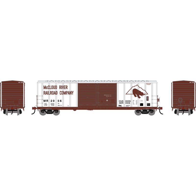 50' FMC 5077 Centered Double Door Box Car, MR #2056 - ATH-2916 : HO