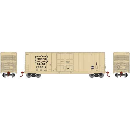 50' Smooth Side Hi-Cube Plug Door Boxcar, Frisco SLSF 700217 - 1419 : N