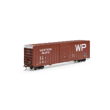 FMC 60' Hi-Cube Ex-Post Boxcar Western Pacific WP 3179 - 16126 : HO