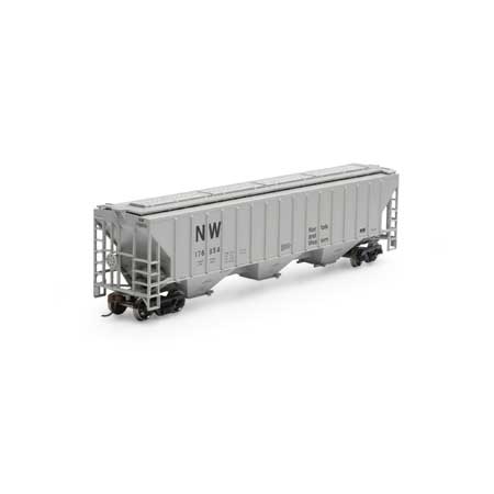 PS 4740 3-Bay Covered Hopper Norfolk & Western N&W 176854 - 18791 : HO