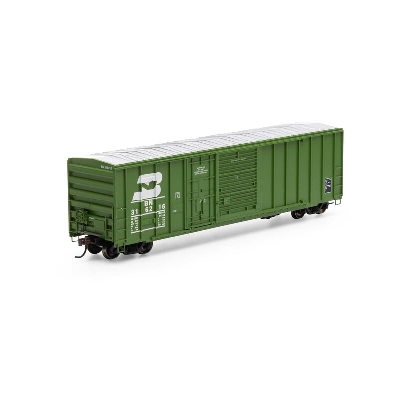 50' FMC Combo Door Boxcar Burlington Northern BN 316216 - 26738 : HO