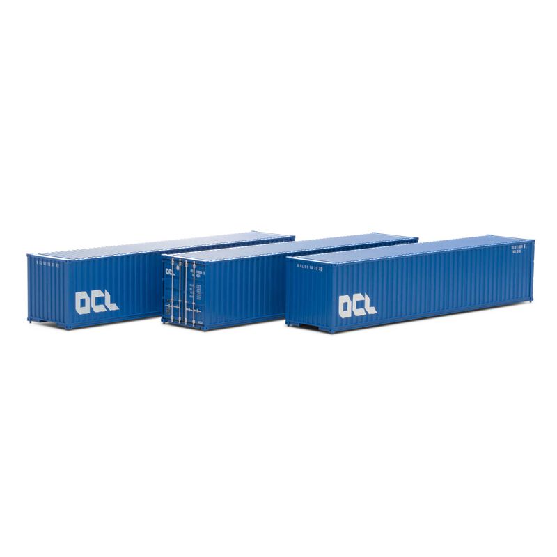 40' Corrugated Low-Cube Container Overseas Containers Ltd. OCLU #2 3-Pack - 27058 : HO