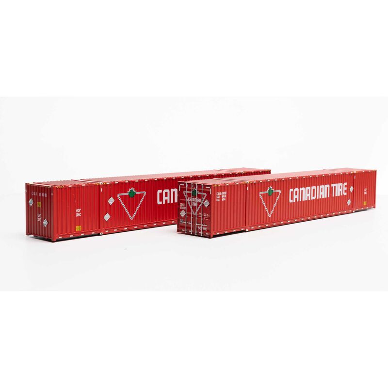 60' Container Canadian Tire 2pk - 28535 : HO