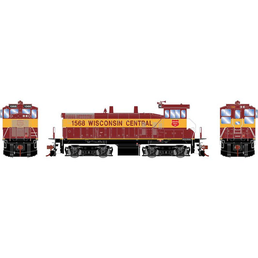 SW1500 Wisconsin Central WC 1567 DCC Ready - 28656 : HO