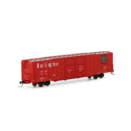 60 FT PS Auto Box Chicago Burlington & Quincy CB&Q 9801 - 6700 : N